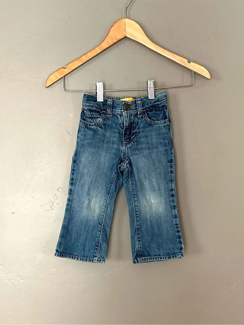 Old Navy 18-24M Boot Cut Distressed Denim Jeans Classic Casual Fall